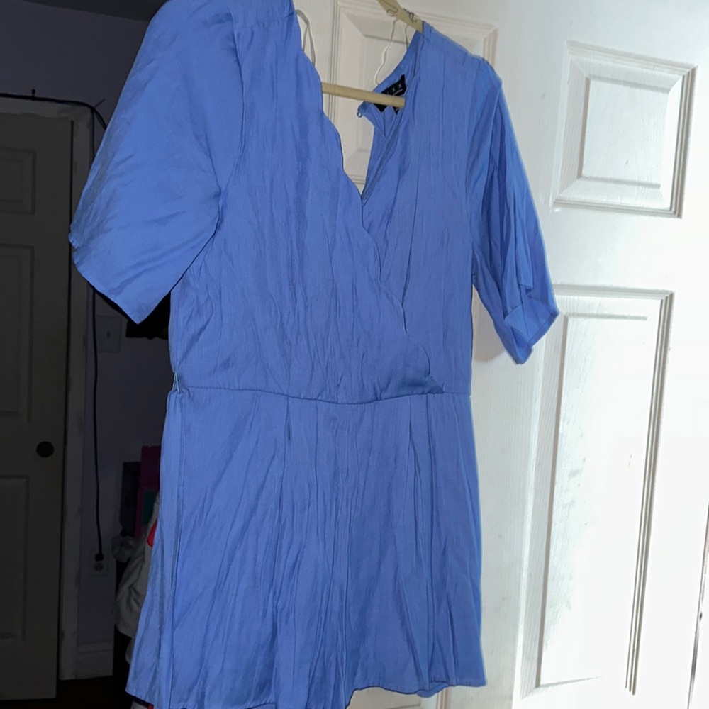 Blue romper